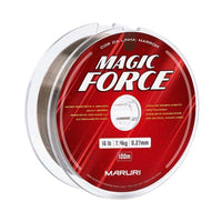 LINHA MONO MAGIC FORCE MARROM 0,27 100MX5